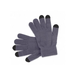 Handschoentjes voor lusjes grijs-zwart